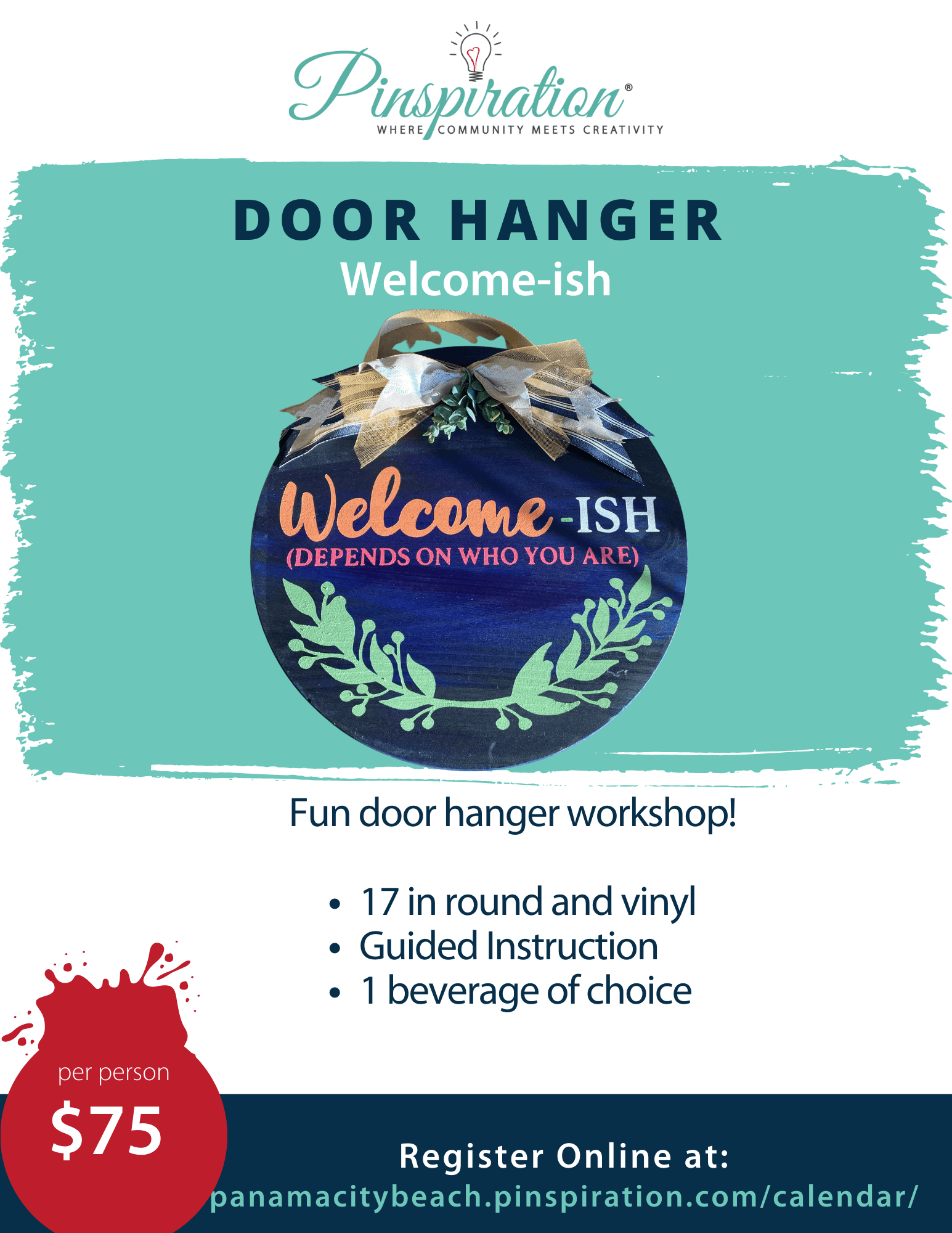 Door Hanger - Welcome-Ish